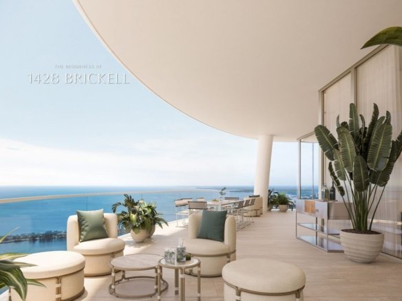 The Residences at 1428 Brickell – La Primera Torre Residencial Ultra Lujosa del Mundo Impulsada por Energía Solar