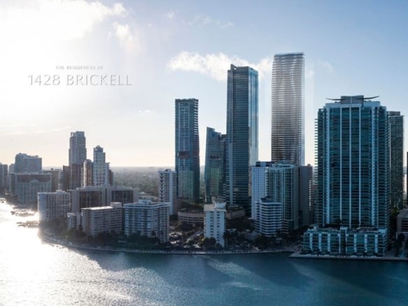 The Residences at 1428 Brickell – La Primera Torre Residencial Ultra Lujosa del Mundo Impulsada por Energía Solar