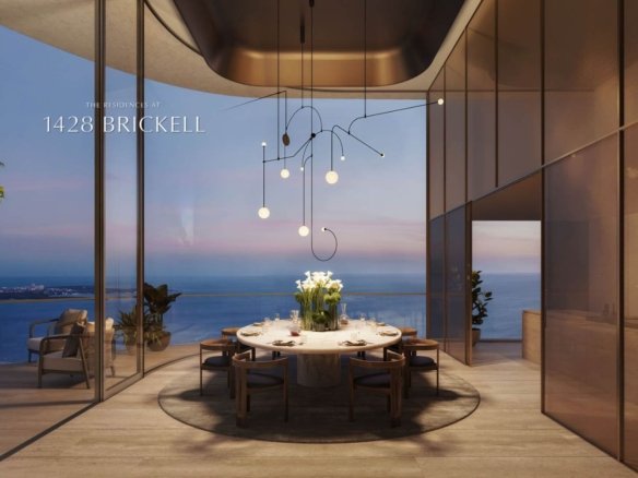 The Residences at 1428 Brickell – La Primera Torre Residencial Ultra Lujosa del Mundo Impulsada por Energía Solar