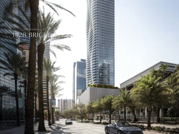 The Residences at 1428 Brickell – La Primera Torre Residencial Ultra Lujosa del Mundo Impulsada por Energía Solar