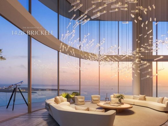 The Residences at 1428 Brickell – La Primera Torre Residencial Ultra Lujosa del Mundo Impulsada por Energía Solar
