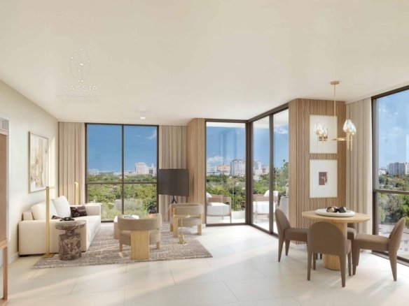 Cassia Coral Gables – Sofisticación Residencial y Rentabilidad Total con Alquileres a Corto Plazo en el Corazón de "The Beautiful City"