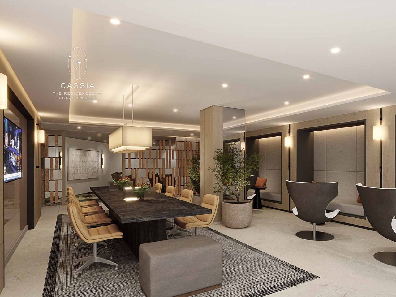 Cassia Coral Gables – Sofisticación Residencial y Rentabilidad Total con Alquileres a Corto Plazo en el Corazón de "The Beautiful City"