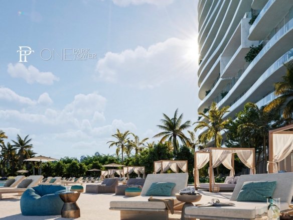 One Park Tower by Turnberry – Vida de Resort Exclusiva frente a una Laguna Cristalina de Siete Acres