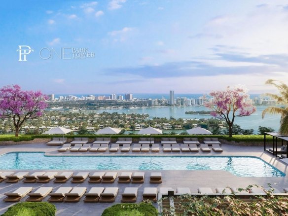 One Park Tower by Turnberry – Vida de Resort Exclusiva frente a una Laguna Cristalina de Siete Acres