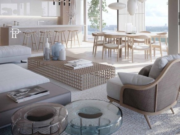 One Park Tower by Turnberry – Vida de Resort Exclusiva frente a una Laguna Cristalina de Siete Acres