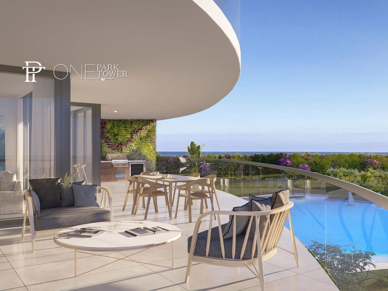 One Park Tower (8) One Park Tower by Turnberry – Vida de Resort Exclusiva frente a una Laguna Cristalina de Siete Acres