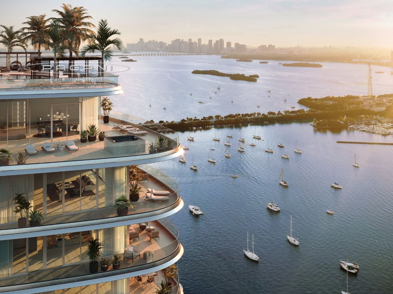 Pagani Residences (North Bay Village) (2) Pagani Residences North Bay Village – El Primer Edificio Residencial de Súper Lujo Diseñado por la Legendaria Firma de Hiperautos
