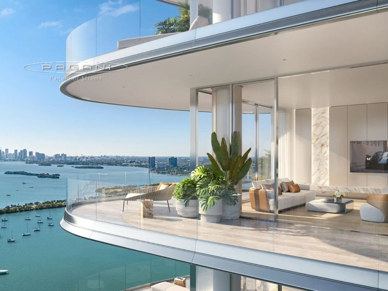 Pagani Residences (North Bay Village) (20) Pagani Residences North Bay Village – El Primer Edificio Residencial de Súper Lujo Diseñado por la Legendaria Firma de Hiperautos