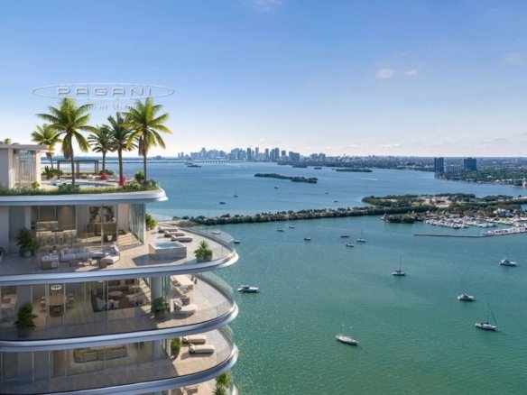 Pagani Residences North Bay Village – El Primer Edificio Residencial de Súper Lujo Diseñado por la Legendaria Firma de Hiperautos