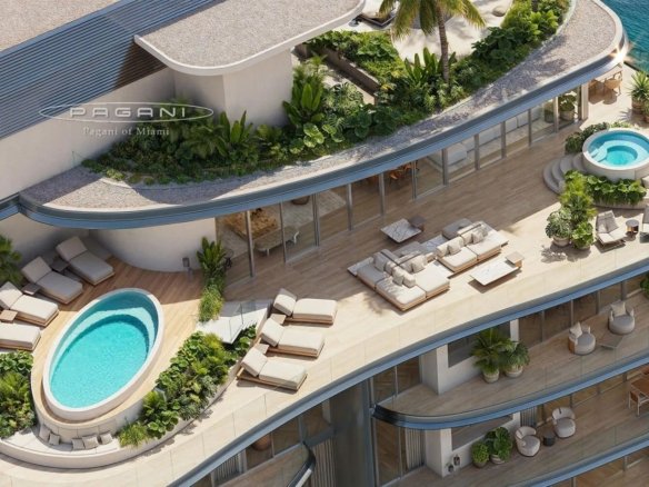 Pagani Residences North Bay Village – El Primer Edificio Residencial de Súper Lujo Diseñado por la Legendaria Firma de Hiperautos