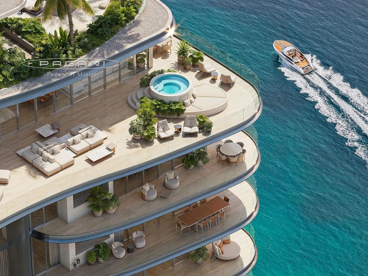 Pagani Residences (North Bay Village) (28) Pagani Residences North Bay Village – El Primer Edificio Residencial de Súper Lujo Diseñado por la Legendaria Firma de Hiperautos