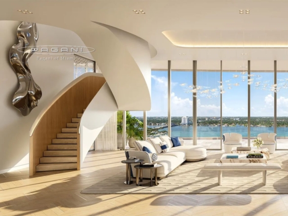 Pagani Residences North Bay Village – El Primer Edificio Residencial de Súper Lujo Diseñado por la Legendaria Firma de Hiperautos