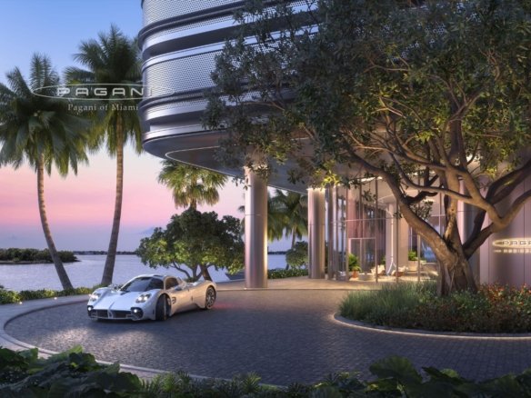 Pagani Residences North Bay Village – El Primer Edificio Residencial de Súper Lujo Diseñado por la Legendaria Firma de Hiperautos