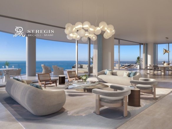The St. Regis Residences Brickell – El Epítome del Lujo Atemporal y la Elegancia Histórica frente a la Bahía