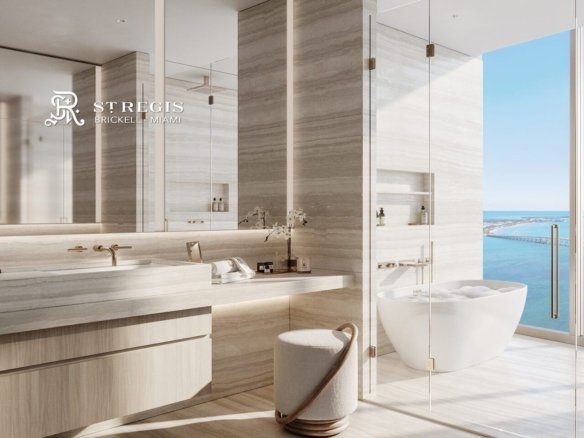 The St. Regis Residences Brickell – El Epítome del Lujo Atemporal y la Elegancia Histórica frente a la Bahía