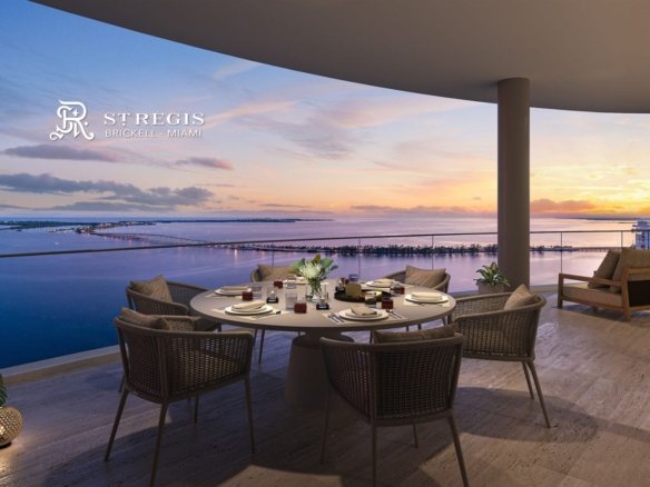 The St. Regis Residences Brickell – El Epítome del Lujo Atemporal y la Elegancia Histórica frente a la Bahía