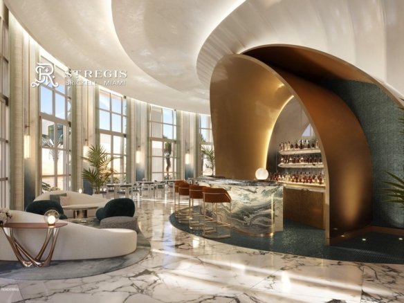 The St. Regis Residences Brickell – El Epítome del Lujo Atemporal y la Elegancia Histórica frente a la Bahía