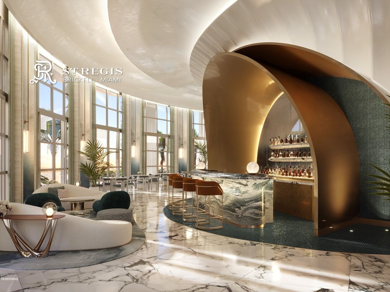 St Regis Residences Brickell (30) The St. Regis Residences Brickell – El Epítome del Lujo Atemporal y la Elegancia Histórica frente a la Bahía
