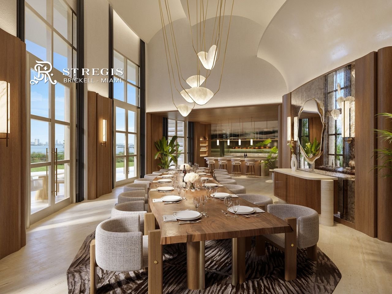 St Regis Residences Brickell (37) The St. Regis Residences Brickell – El Epítome del Lujo Atemporal y la Elegancia Histórica frente a la Bahía