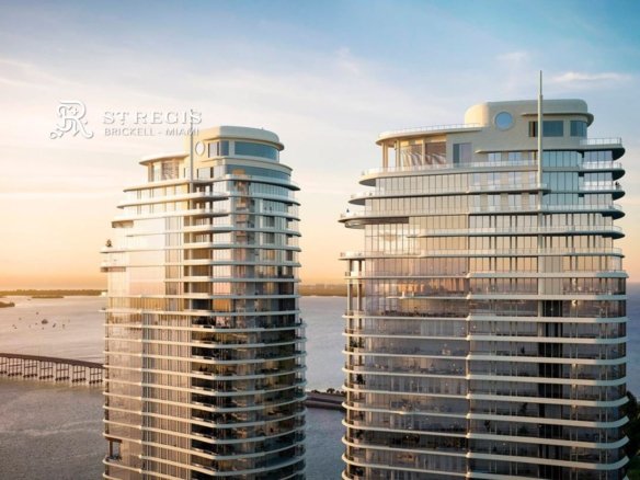 The St. Regis Residences Brickell – El Epítome del Lujo Atemporal y la Elegancia Histórica frente a la Bahía